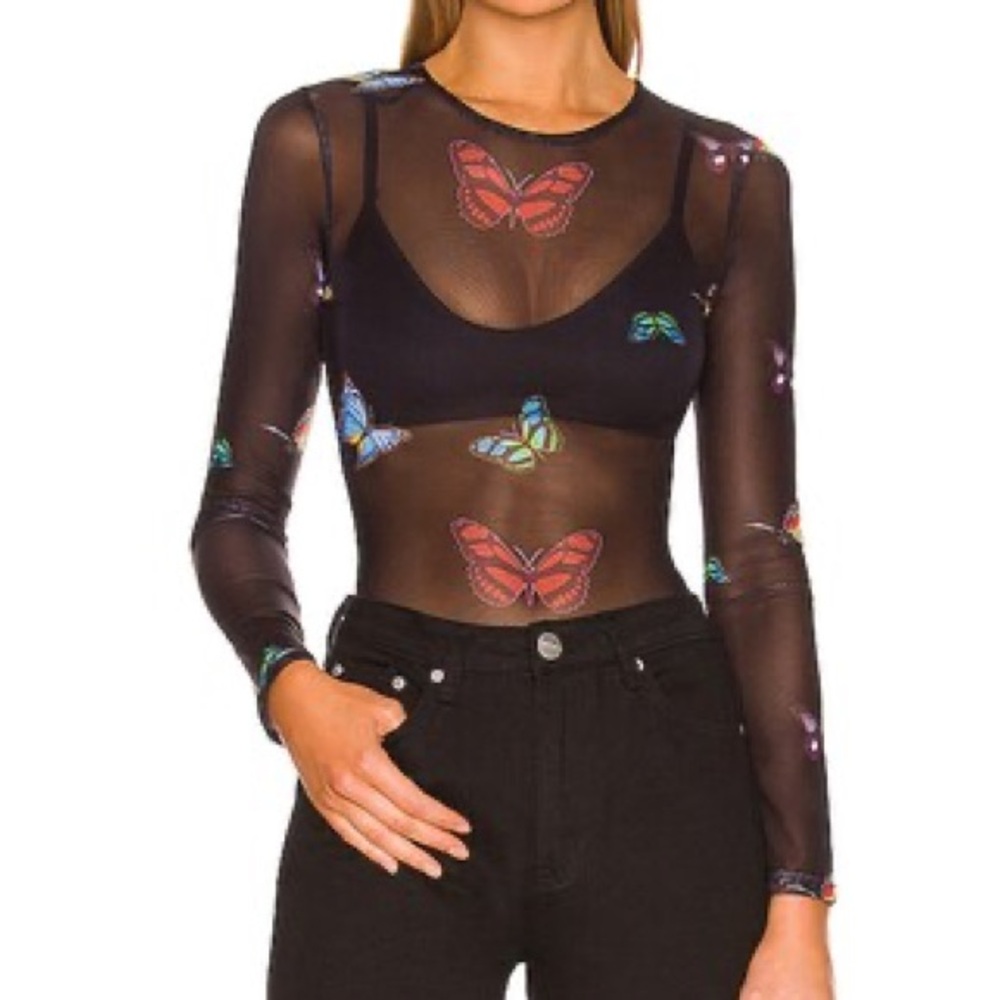 REVOLVE / SUPERDOWN Sheer Top